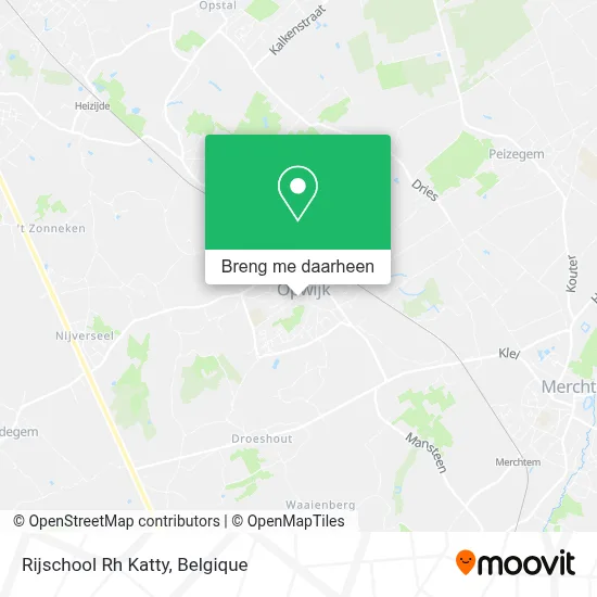 Rijschool Rh Katty kaart
