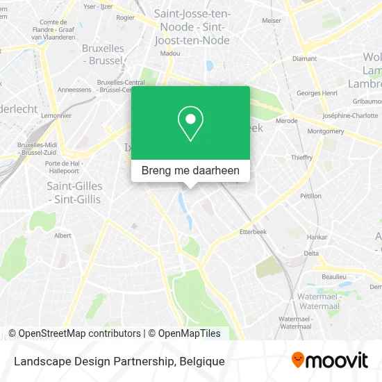 Landscape Design Partnership kaart