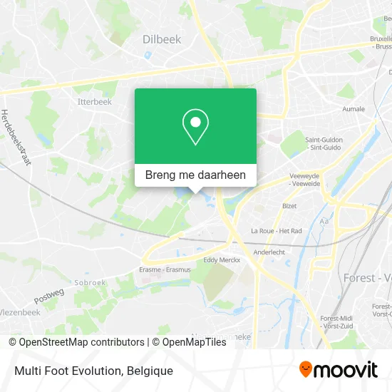 Multi Foot Evolution kaart