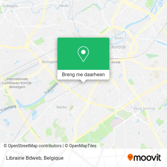 Librairie Bdweb kaart