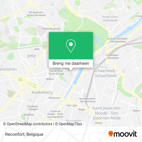 Réconfort kaart