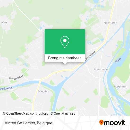 Vinted Go Locker kaart