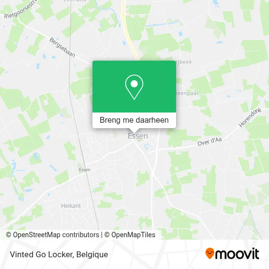 Vinted Go Locker kaart