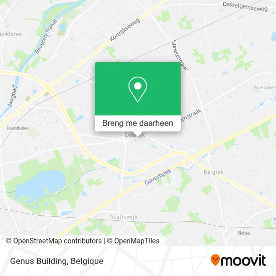 Genus Building kaart