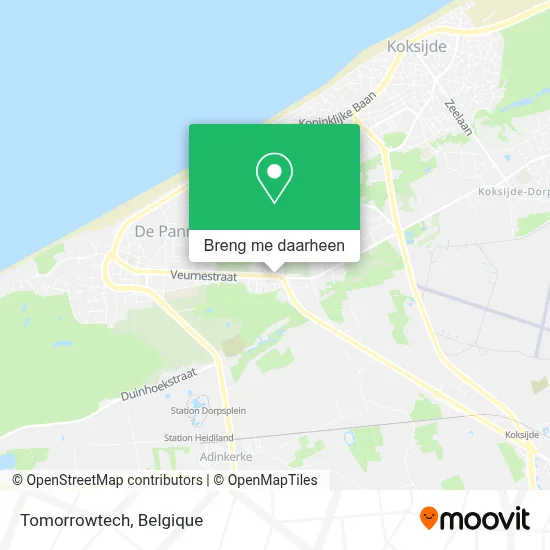 Tomorrowtech kaart
