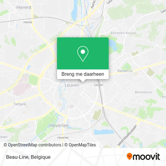 Beau-Line kaart