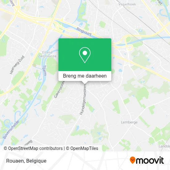 Rouaen kaart