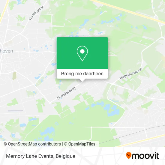 Memory Lane Events kaart