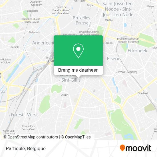 Particule kaart