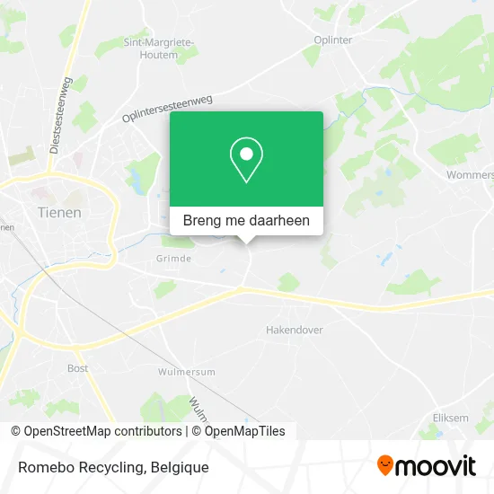 Romebo Recycling kaart