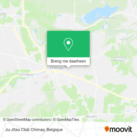 Ju-Jitsu Club Chimay kaart
