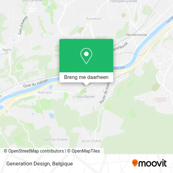 Generation Design kaart