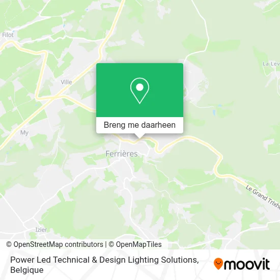 Power Led  Technical & Design Lighting Solutions kaart