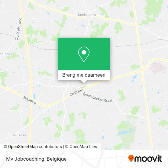Mv Jobcoaching kaart
