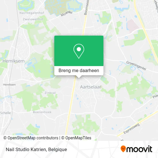 Nail Studio Katrien kaart