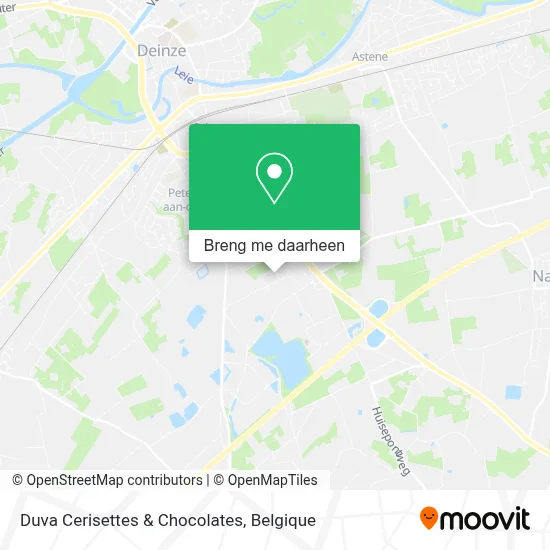 Duva Cerisettes & Chocolates kaart