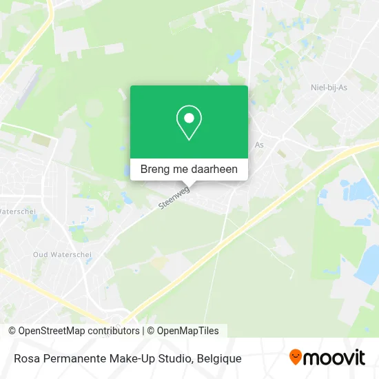 Rosa Permanente Make-Up Studio kaart