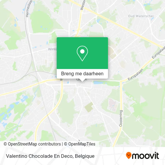 Valentino Chocolade En Deco kaart