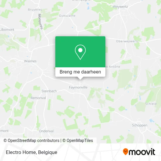 Electro Home kaart