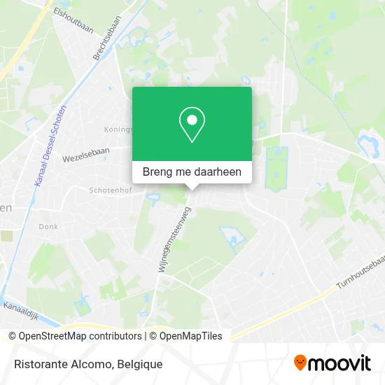 Ristorante Alcomo kaart