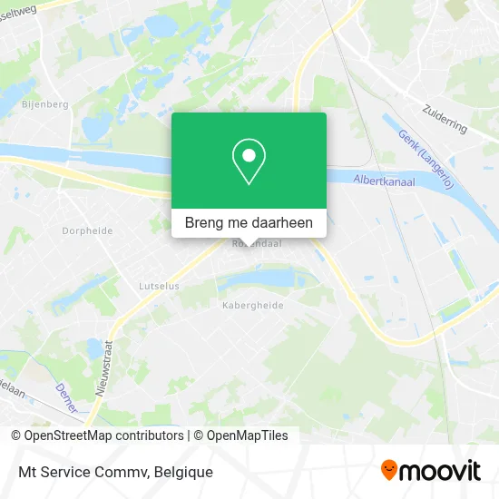Mt Service Commv kaart
