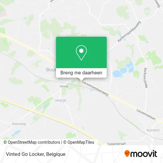 Vinted Go Locker kaart