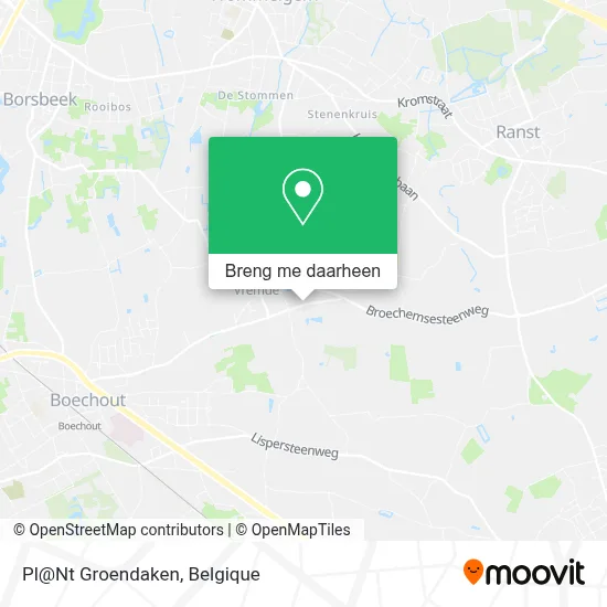 Pl@Nt Groendaken kaart
