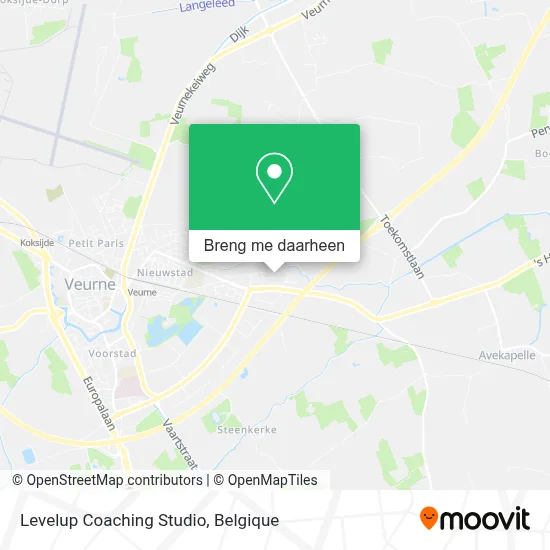 Levelup Coaching Studio kaart