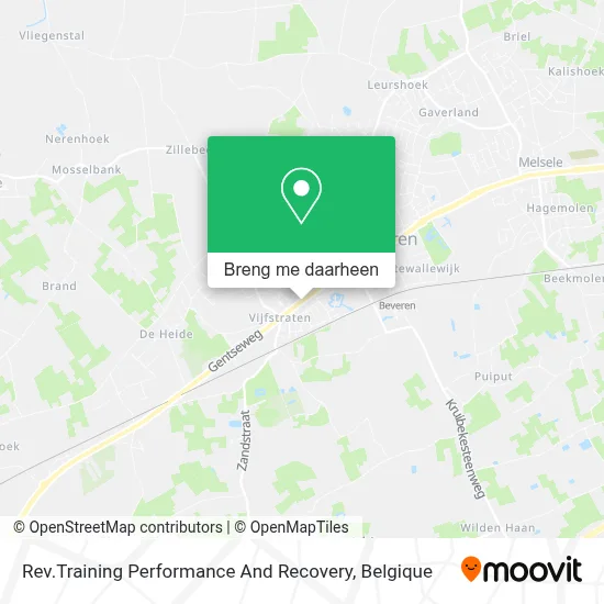 Rev.Training Performance And Recovery kaart