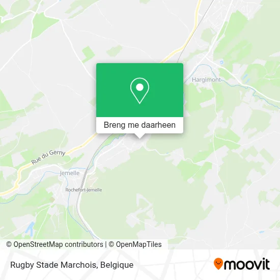 Rugby Stade Marchois kaart