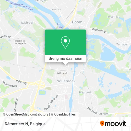 Rémasters.N kaart