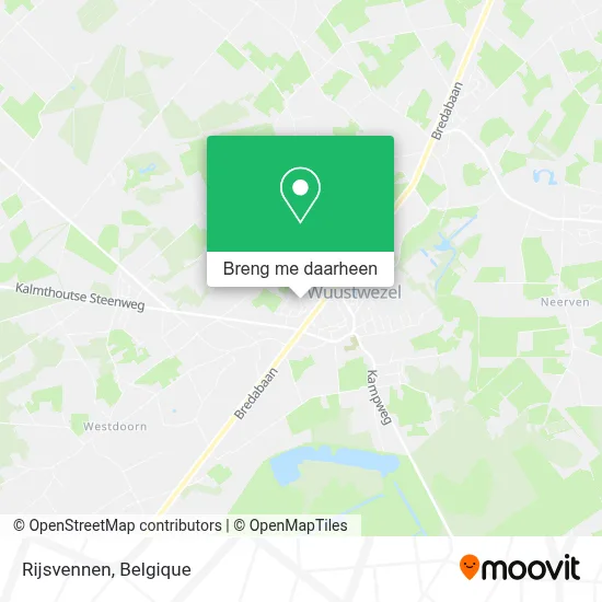 Rijsvennen kaart