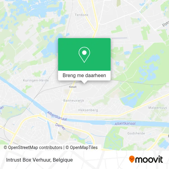 Intrust Box Verhuur kaart