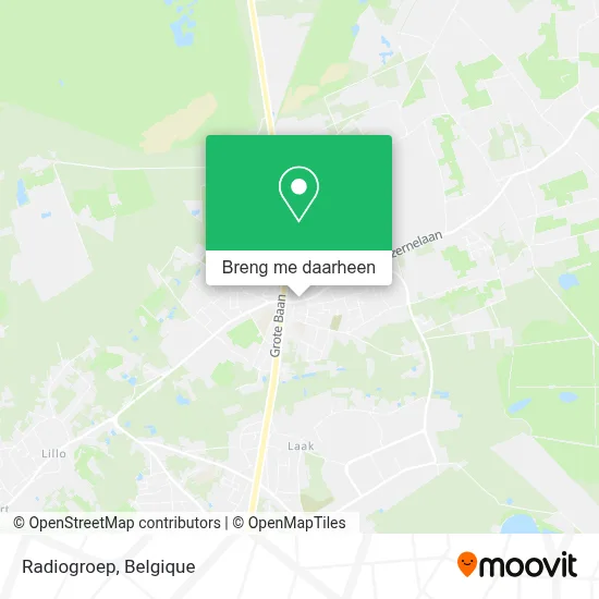 Radiogroep kaart