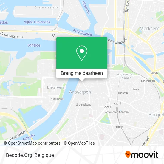 Becode.Org kaart