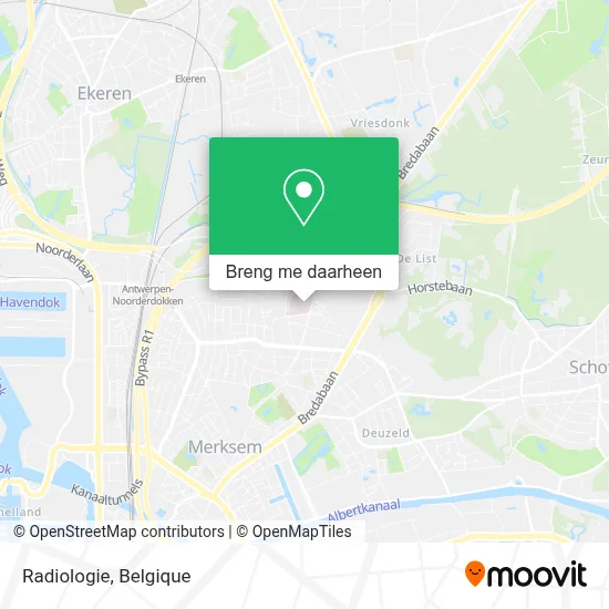 Radiologie kaart