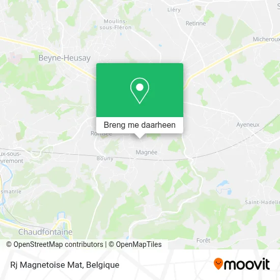 Rj Magnetoise Mat kaart