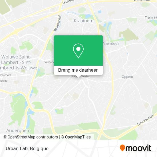 Urban Lab kaart