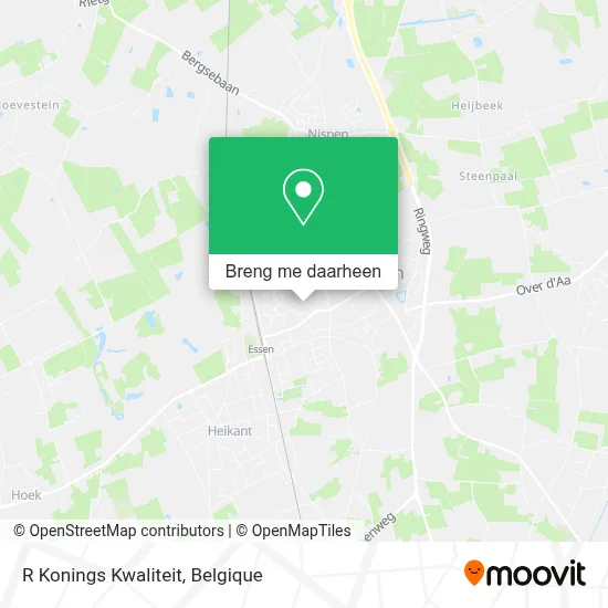 R Konings Kwaliteit kaart