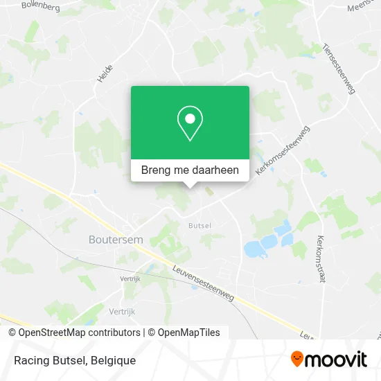 Racing Butsel kaart