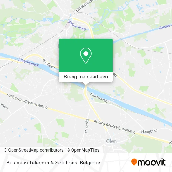 Business Telecom & Solutions kaart