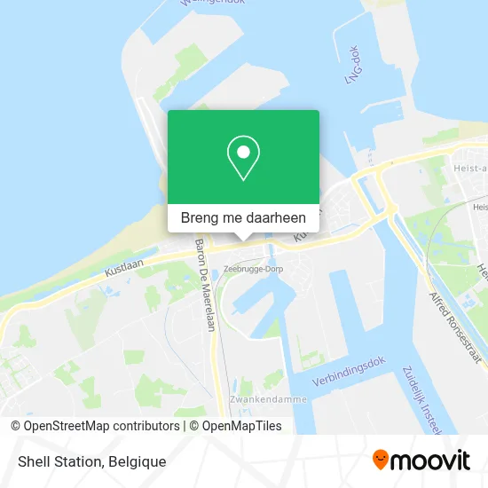 Shell Station kaart