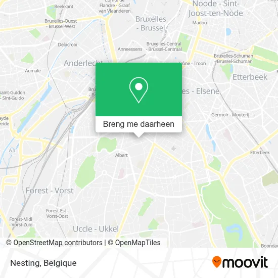 Nesting kaart