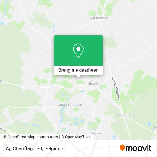 Ag Chauffage Srl kaart