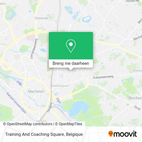Training And Coaching Square kaart