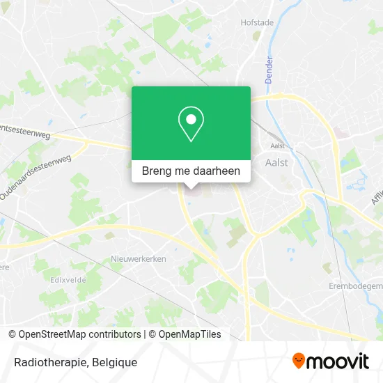 Radiotherapie kaart