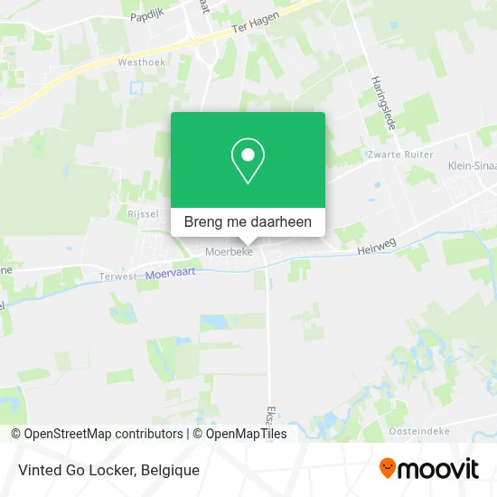 Vinted Go Locker kaart