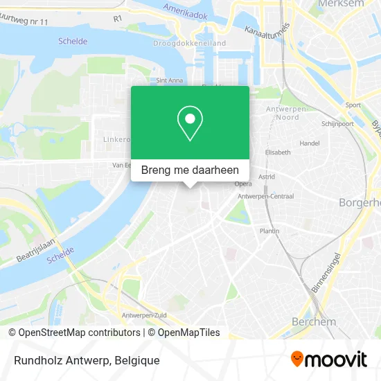 Rundholz Antwerp kaart