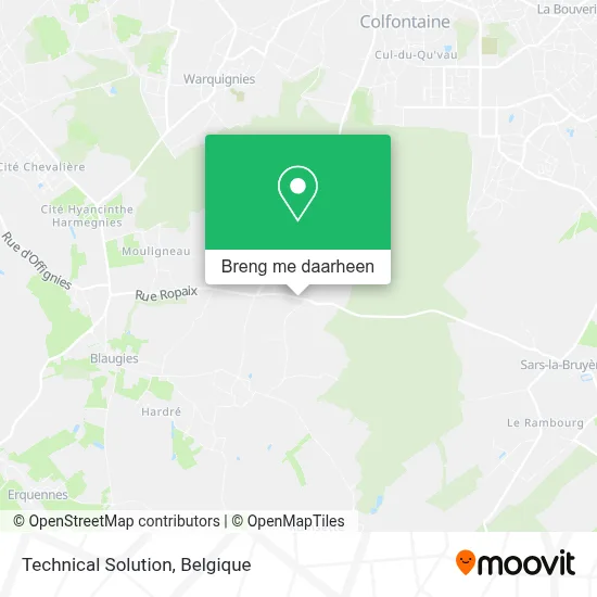Technical Solution kaart