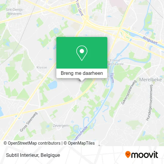 Subtil Interieur kaart